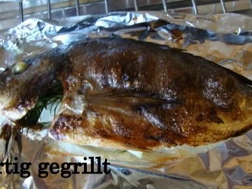 Dorade gegrillt mit Fenchel - Rezept - Bild Nr. 13