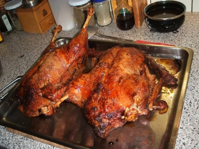 Rezept: Geflügel: Ente aus dem Rohr Geflügel: Ente aus dem Rohr - Rezept