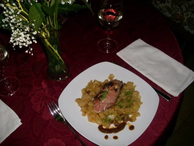 Rezept: Verhüllte Hähnchenbrust auf Fenchel-Tomaten-Gemüse>> Bild Nr. 6 Verhüllte Hähnchenbrust auf Fenchel-Tomaten-Gemüse>> - Rezept - Bild Nr. 6