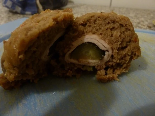 Hackfleisch - Roulade an Rahmsauce - Rezept - Bild Nr. 7