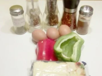 Eier: Paprika-Omelett - Rezept - Bild Nr. 2