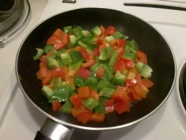 Eier: Paprika-Omelett - Rezept - Bild Nr. 4