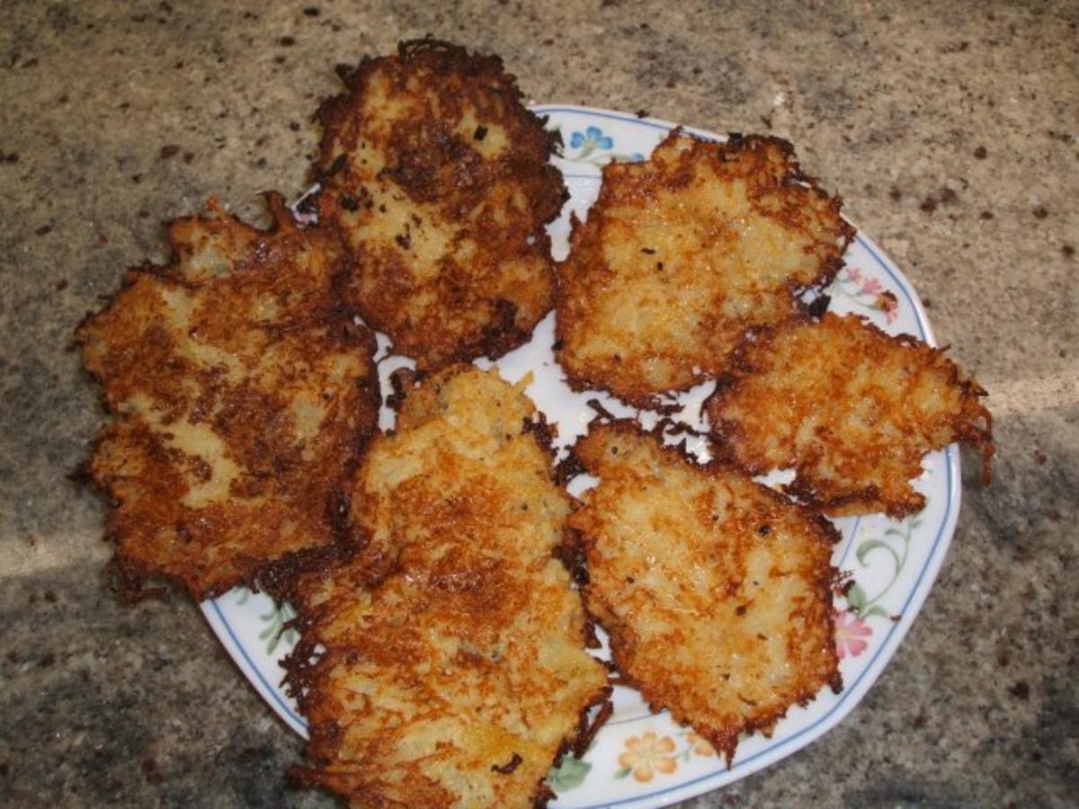 Kartoffeln: Baggers - Kartoffelpuffer - Reibekuchen - Rezept