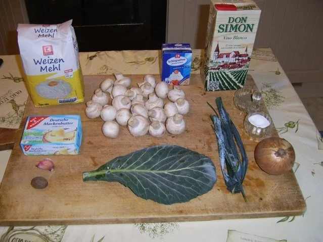 Rezept: Champignoncremsuppe Bild Nr. 2 Champignoncremsuppe - Rezept - Bild Nr. 2