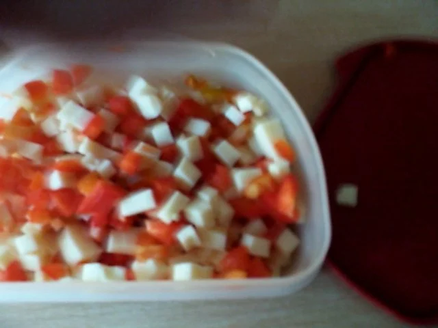 Paprika-Käsesalat - Rezept - Bild Nr. 3