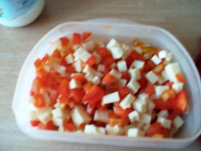 Paprika-Käsesalat - Rezept - Bild Nr. 4