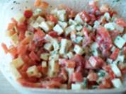 Paprika-Käsesalat - Rezept