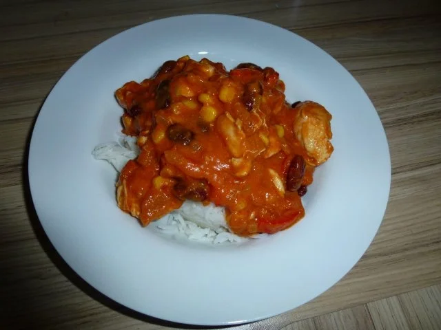 Tex-Mex - Hähnchenragout mexikanisch - Rezept