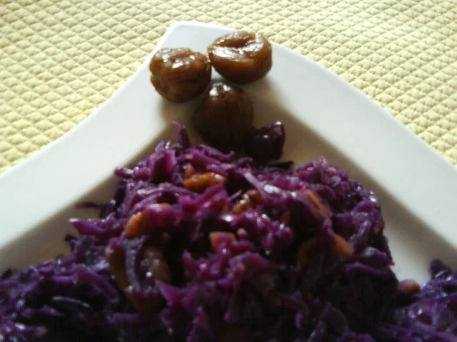 Rotkohl mit Maronen - Rezept - Bild Nr. 2