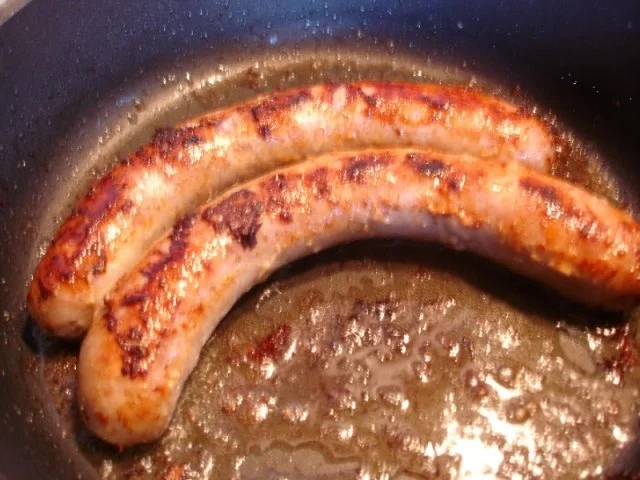 Rezept: Tomaten-Gurkengemüse mit Bratwurst und Kartoffelpilzen Bild Nr. 10 Tomaten-Gurkengemüse mit Bratwurst und Kartoffelpilzen - Rezept - Bild Nr. 10