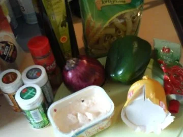 Nudelsalat mit karamellisiertem Gemüse - Rezept - Bild Nr. 2