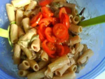 Nudelsalat mit karamellisiertem Gemüse - Rezept - Bild Nr. 8