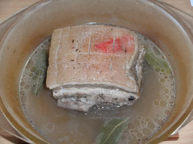 Fleisch: Schweinebauch, geschmort - Rezept - Bild Nr. 4