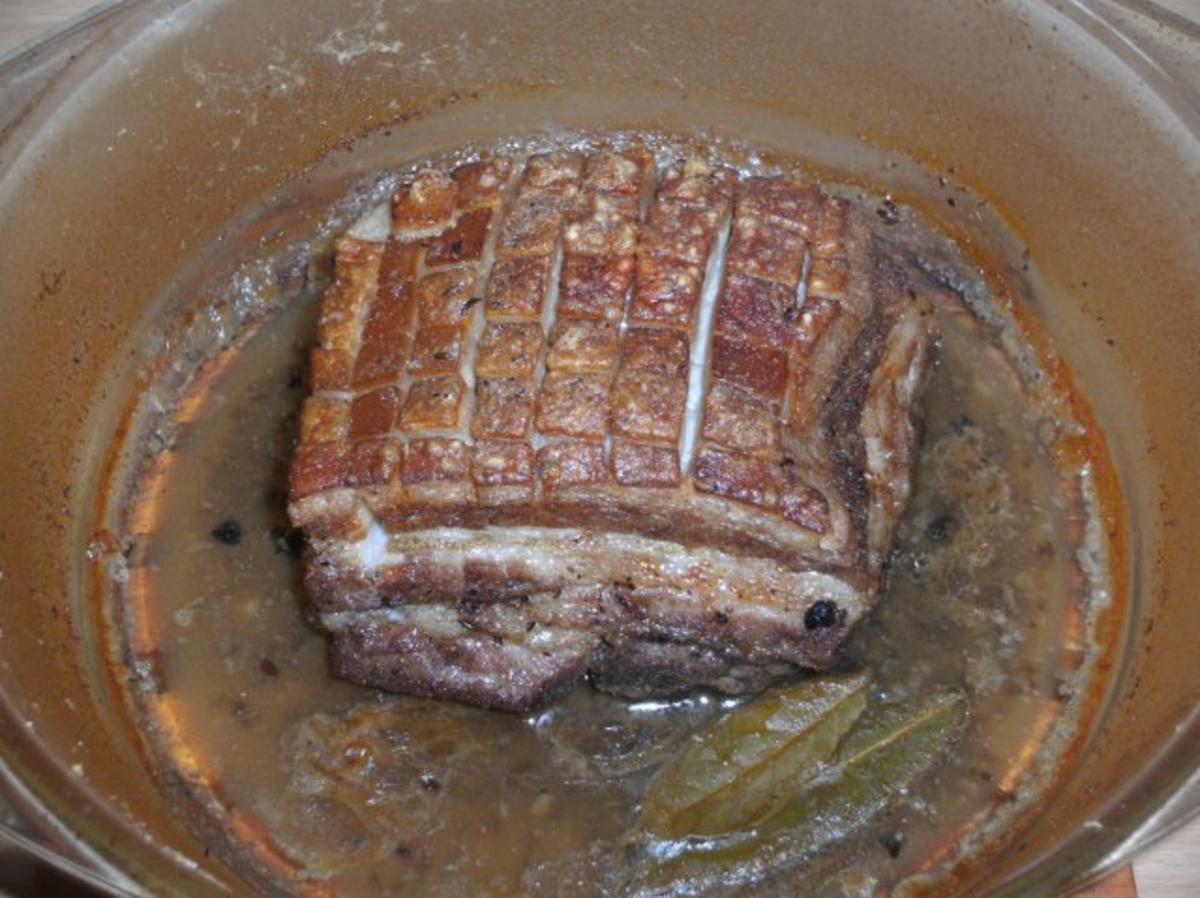 Fleisch: Schweinebauch, geschmort - Rezept - Bild Nr. 5