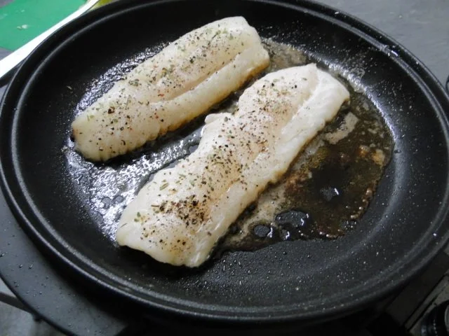 Rezept: Skrei Winterkabeljau Loin Filet und Grünschalmuschelfleisch mit King Prawns in Champagner- Bild Nr. 4 Skrei Winterkabeljau Loin Filet und Grünschalmuschelfleisch mit King Prawns in Champagner- - Rezept - Bild Nr. 4