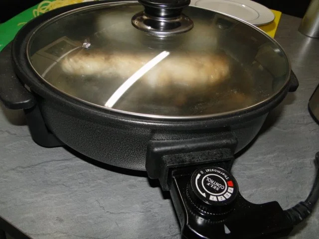 Rezept: Skrei Winterkabeljau Loin Filet und Grünschalmuschelfleisch mit King Prawns in Champagner- Bild Nr. 8 Skrei Winterkabeljau Loin Filet und Grünschalmuschelfleisch mit King Prawns in Champagner- - Rezept - Bild Nr. 8