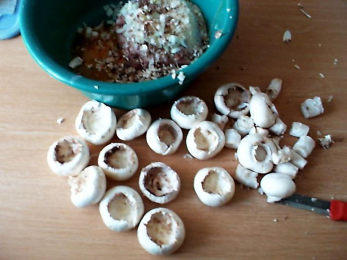 gefüllte Champignons - Rezept - Bild Nr. 2