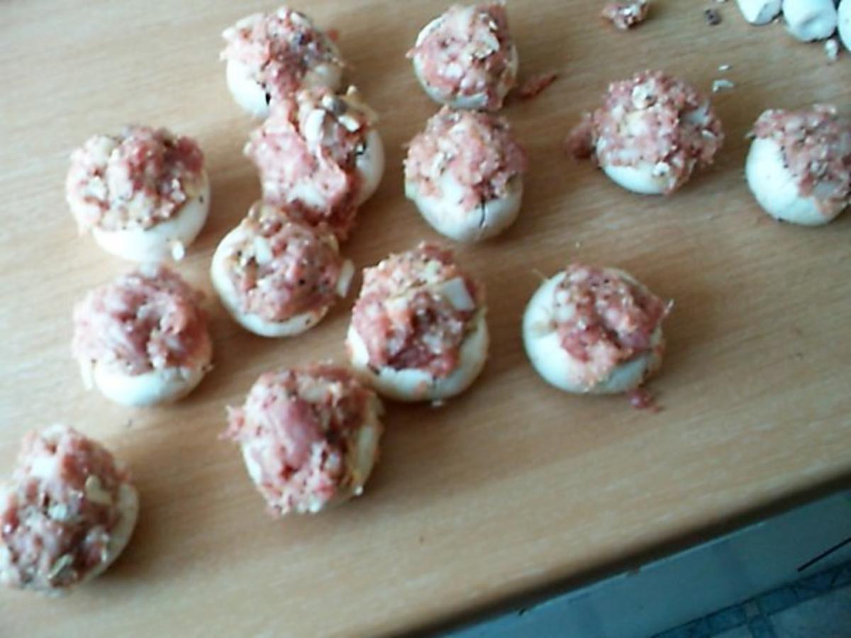 gefüllte Champignons - Rezept - Bild Nr. 3