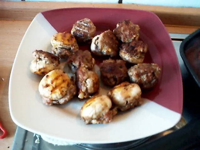 Rezept: gefüllte Champignons Bild Nr. 6 gefüllte Champignons - Rezept - Bild Nr. 6