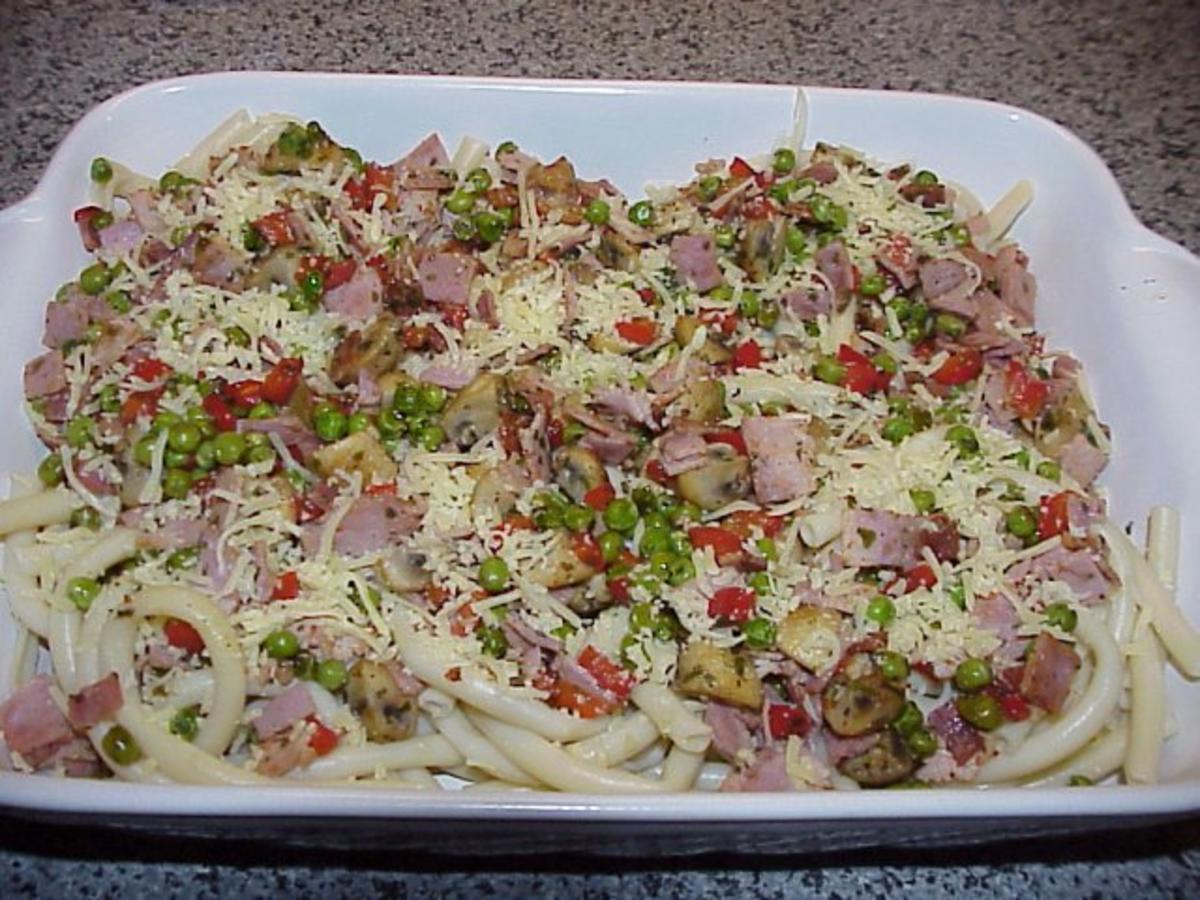 Bilder für Makkaroni-Schinken-Auflauf - Rezept