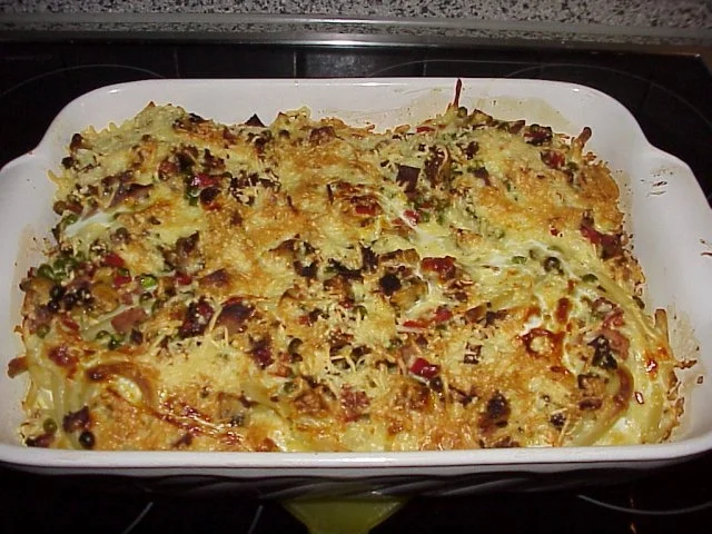 Makkaroni-Schinken-Auflauf - Rezept - Bild Nr. 2