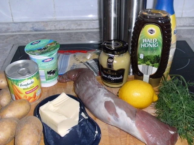 Schweinefilet mit Honig-Dill-Soße - Rezept - Bild Nr. 2