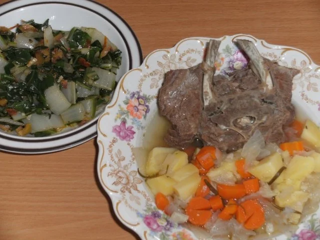 Fleisch: Lammhals, gekocht - Rezept - Bild Nr. 2