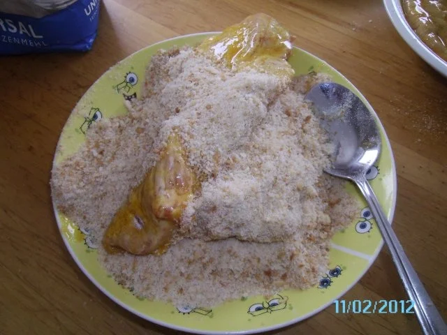 Rezept: Panierte Schweineschnitzel - ganz traditionell Bild Nr. 5 Panierte Schweineschnitzel - ganz traditionell - Rezept - Bild Nr. 5