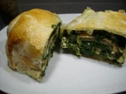 Spinat-Lachs-Rolle - Rezept