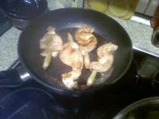 Thai Zitronengras Hähnchen Spieße mit Korianderpesto - Rezept