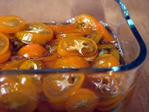 Marzipanpudding mit Karamell-Kumquats - Rezept - Bild Nr. 4