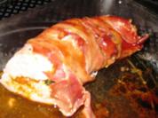 Italienisch gefülltes Schweinefilet im Schinkenmäntelchen - Rezept