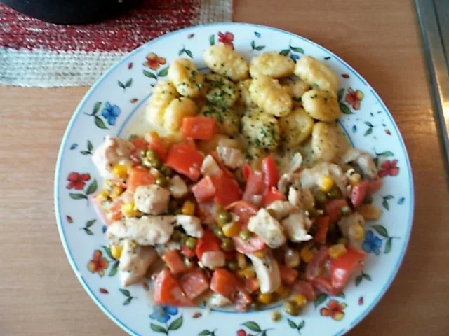Gemüse - Käsetopf mit Hähnchenfiletstreifen - Rezept - Bild Nr. 14