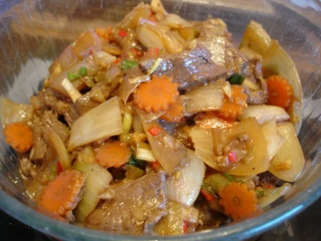 Rindfleisch mit Zwiebeln - Rezept - Bild Nr. 21