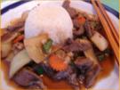 Rindfleisch mit Zwiebeln - Rezept