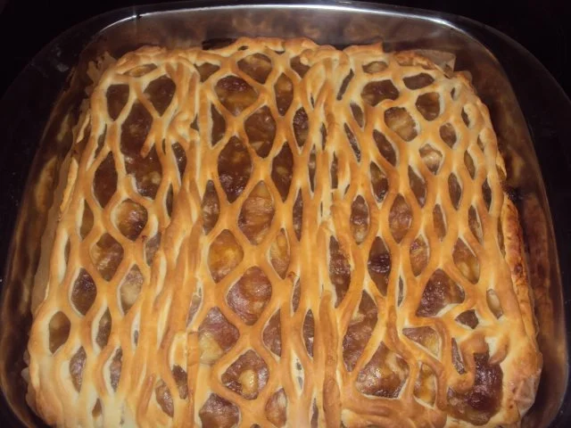 Rezept: Apfel - Gitterkuchen Bild Nr. 9 Apfel - Gitterkuchen - Rezept - Bild Nr. 9