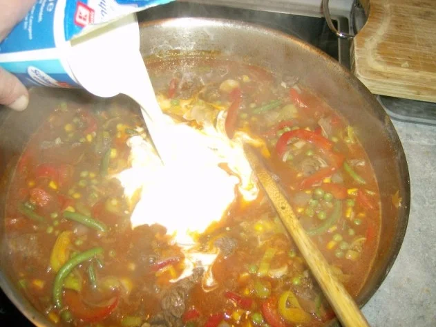 Buntes Gemüsetöpfchen mit Rindfleischstreifen - Rezept - Bild Nr. 10