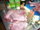 Lammbraten eingelegt in Weißwein und Buttermilch - Rezept