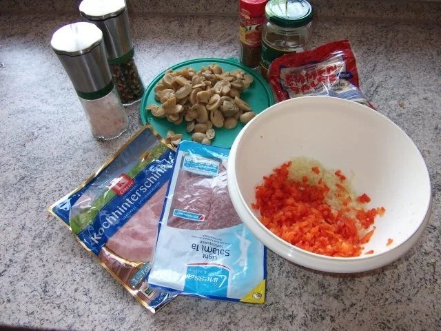 Pizzabrödle Dieter´s Art - Rezept - Bild Nr. 2