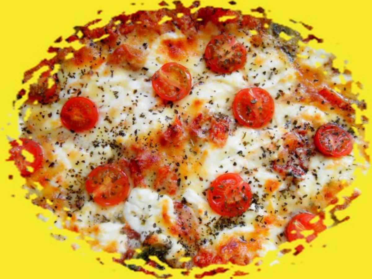 Vegetarische Lasagne; mit Spinat und Tomaten - Rezept - Bild Nr. 4