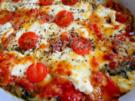 Vegetarische Lasagne; mit Spinat und Tomaten - Rezept