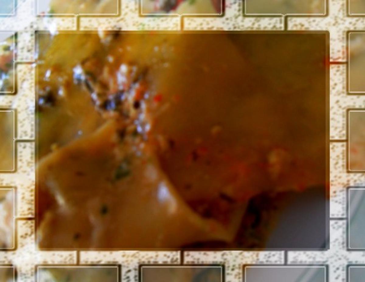 Vegetarische Lasagne; mit Spinat und Tomaten - Rezept - Bild Nr. 2