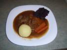 Cognac Rindergulasch - Rezept