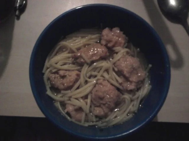 Leberkäsnockensuppe - Rezept - Bild Nr. 3