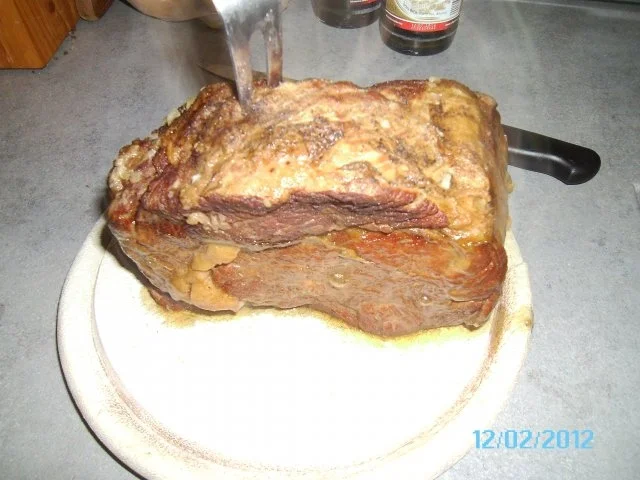 Rezept: Zwiebelrostbraten mit Bratkartoffeln Bild Nr. 5 Zwiebelrostbraten mit Bratkartoffeln - Rezept - Bild Nr. 5