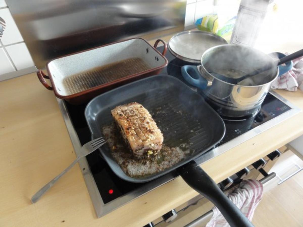 Kümmelbraten vom betrunkenen Schwein - Rezept - Bild Nr. 5