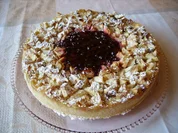 Apfel-Preiselbeer-Torte - Rezept