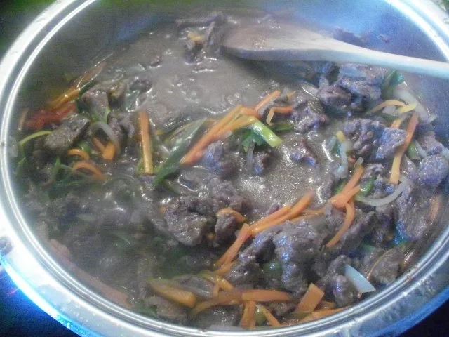 Hauptspeise - Rindfleischpfanne afrikanische Art - Rezept - Bild Nr. 3