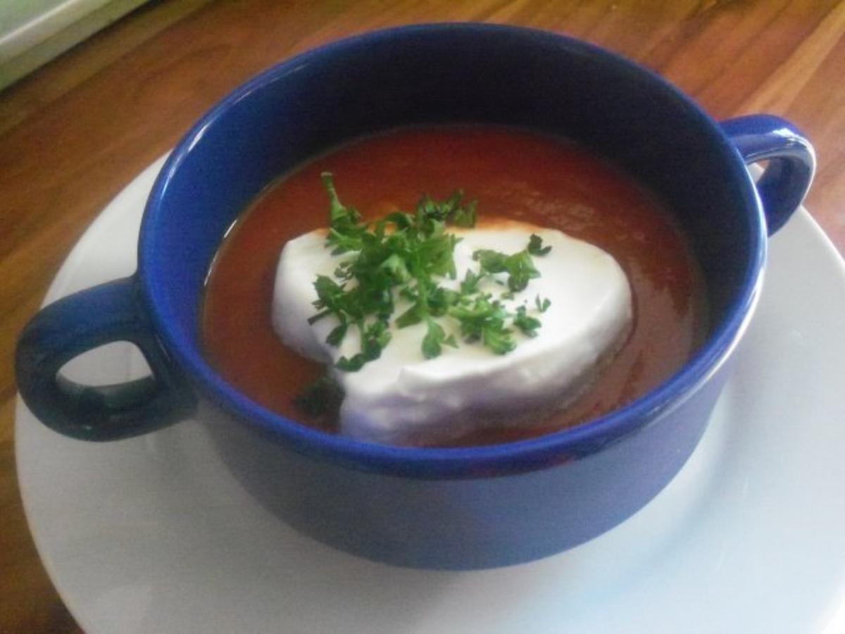 Vorspeise – Tomatensuppe afrikanische Art - Rezept