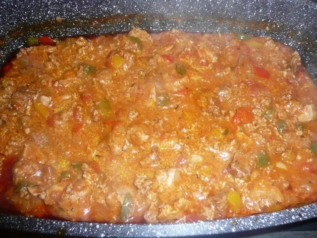 Rezept: Partypfanne a' la Tante Doris! Partypfanne a' la Tante Doris! - Rezept